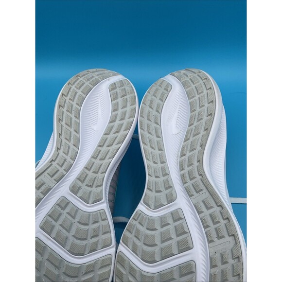 Nike Women's Downshifter 11 White/Green Glow Running Shoes - Size 8.5 - Picture 8 of 9